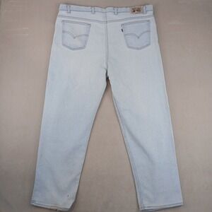 Vintage Levis 540 Flex 42x28 Mens Jeans Brown Tag 1998 FLAWS